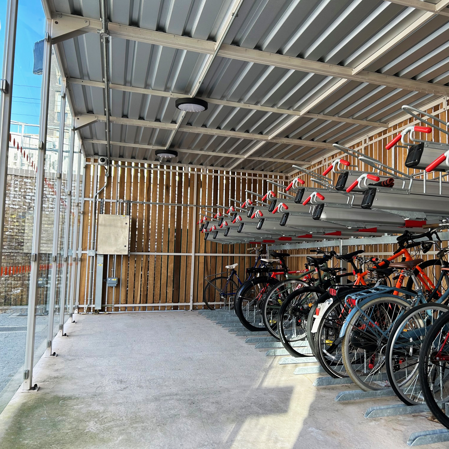 Hackney Central Overground Station Cycle Hub